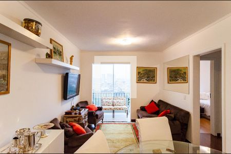 Sala de apartamento à venda com 2 quartos, 65m² em Vila Monte Alegre, São Paulo