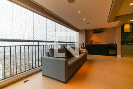 Varanda da Sala de apartamento à venda com 4 quartos, 263m² em Vila Suzana, São Paulo
