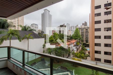 Varanda da Sala de apartamento à venda com 3 quartos, 150m² em Vila Morumbi, São Paulo