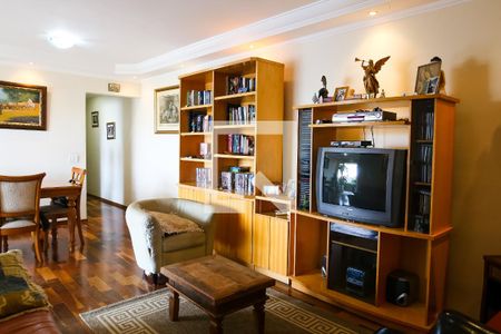 Sala de apartamento para alugar com 3 quartos, 110m² em Campestre, Santo André