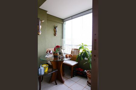 Varanda da Sala de apartamento para alugar com 3 quartos, 110m² em Campestre, Santo André