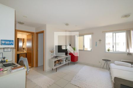 Sala de apartamento para alugar com 1 quarto, 48m² em Guará Ii, Brasília