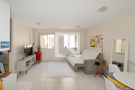 Sala de apartamento para alugar com 1 quarto, 48m² em Guará Ii, Brasília