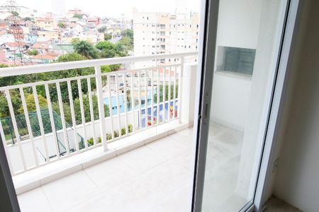Varanda da Sala de apartamento à venda com 2 quartos, 72m² em Campestre, Santo André