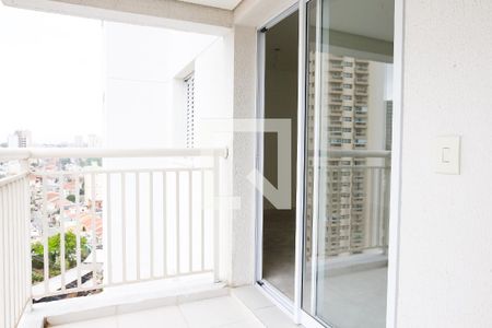 Varanda da Sala de apartamento à venda com 2 quartos, 72m² em Campestre, Santo André