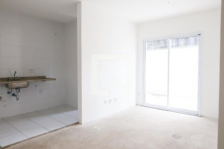 Sala de apartamento à venda com 3 quartos, 98m² em Campestre, Santo André