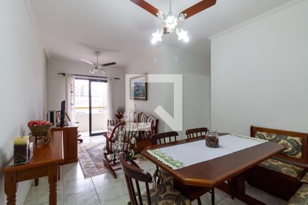 Sala de apartamento para alugar com 2 quartos, 86m² em Vila Tupi, Praia Grande