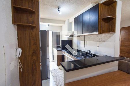 Cozinha de apartamento para alugar com 3 quartos, 73m² em Jardim Europa, Uberlândia