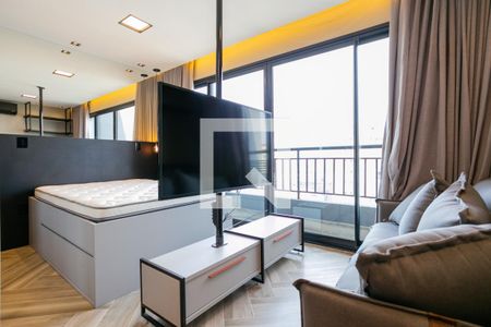 Studio - Sala/Quarto de kitnet/studio para alugar com 1 quarto, 26m² em Santana, São Paulo