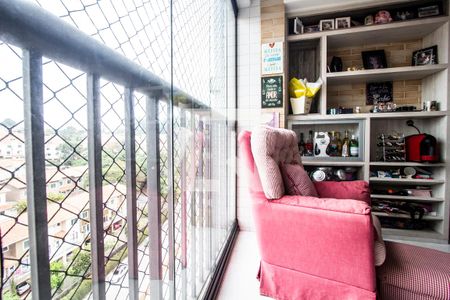 Sacada da Sala de apartamento à venda com 3 quartos, 173m² em Cidade São Francisco, São Paulo