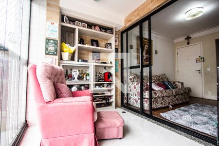 Sacada da Sala de apartamento à venda com 3 quartos, 173m² em Cidade São Francisco, São Paulo