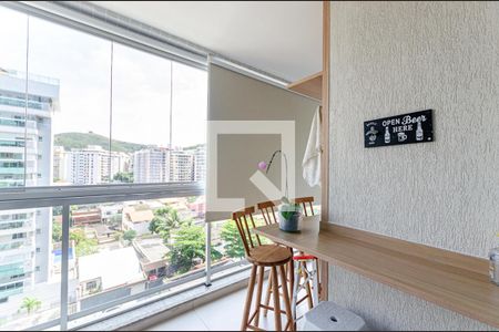 Varanda da Sala de apartamento à venda com 2 quartos, 78m² em Santa Rosa, Niterói
