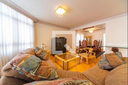 Sala de apartamento para alugar com 4 quartos, 195m² em Vila Gilda, Santo André