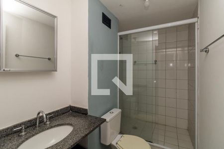 Banheiro de kitnet/studio para alugar com 1 quarto, 32m² em Vila Buarque, São Paulo