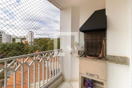 Varanda gourmet de apartamento à venda com 3 quartos, 66m² em Parque Brasília, Campinas