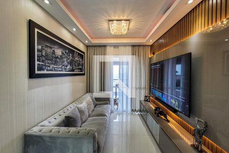 Sala de apartamento à venda com 2 quartos, 68m² em Jardim Piqueroby, São Paulo