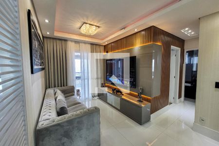 Sala de apartamento à venda com 2 quartos, 68m² em Jardim Piqueroby, São Paulo