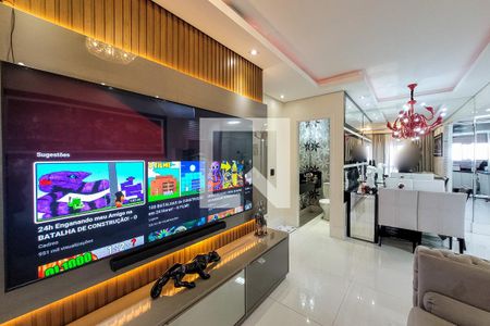 Sala de apartamento à venda com 2 quartos, 68m² em Jardim Piqueroby, São Paulo