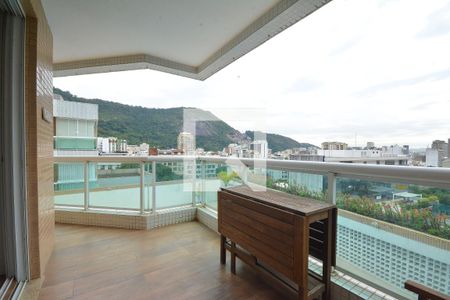 Sacada de apartamento para alugar com 3 quartos, 109m² em Humaitá, Rio de Janeiro