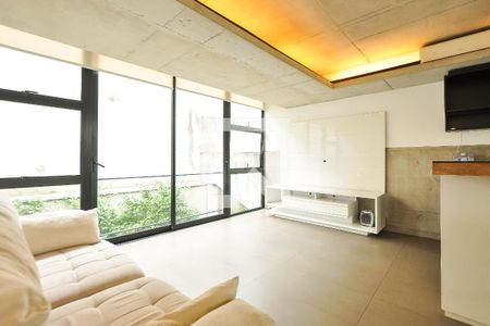 Sala/Cozinha de apartamento para alugar com 1 quarto, 115m² em Vila Madalena, São Paulo