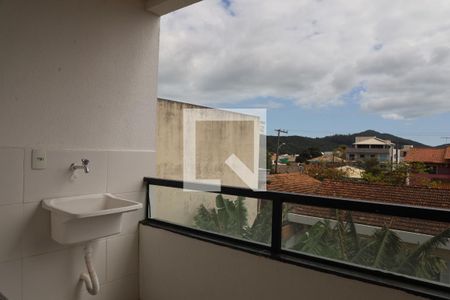 Varanda da Sala de apartamento para alugar com 2 quartos, 67m² em Ingleses do Rio Vermelho, Florianópolis