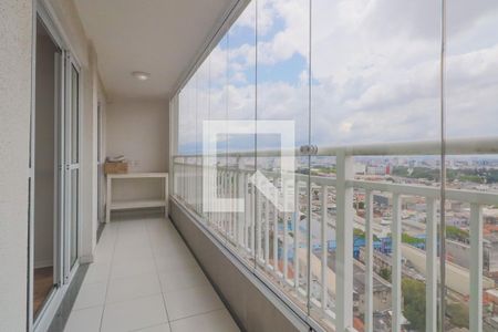 Varanda de apartamento para alugar com 2 quartos, 49m² em Brás, São Paulo