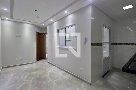Sala de apartamento à venda com 2 quartos, 52m² em Parque João Ramalho, Santo André