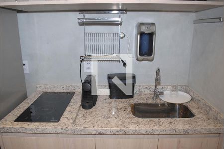 Studio à venda com 22m², 1 quarto e sem vagaCozinha