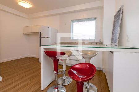 Studio à venda com 50m², 1 quarto e 1 vagaVaranda