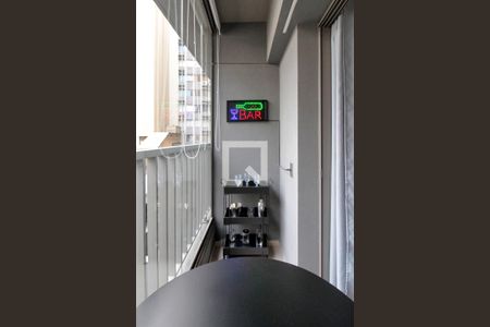 Studio para alugar com 25m², 0 quarto e sem vagaVaranda