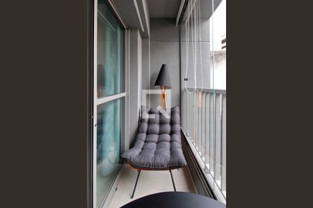 Studio para alugar com 25m², 0 quarto e sem vagaVaranda