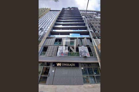 Studio para alugar com 25m², 0 quarto e sem vaga Studio para alugar com 25m², 0 quarto e sem vagaFachada
