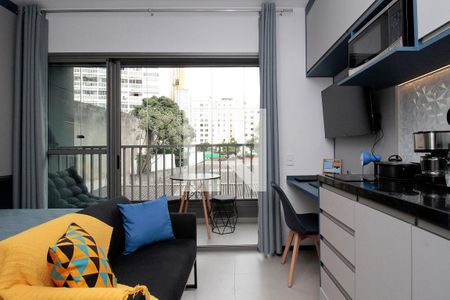 Studio de kitnet/studio para alugar com 0 quarto, 25m² em Consolação, São Paulo