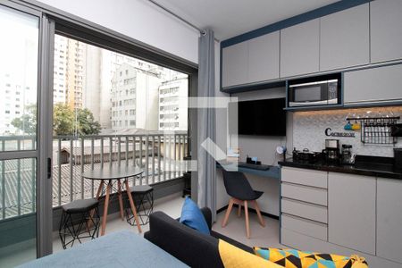 Studio de kitnet/studio para alugar com 0 quarto, 25m² em Consolação, São Paulo