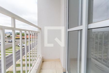 Varanda da Sala de apartamento para alugar com 2 quartos, 52m² em Biritiba, Poá