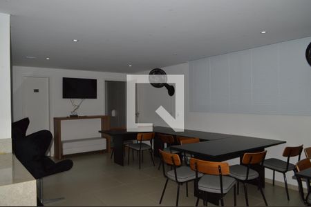 Apartamento à venda com 27m², 1 quarto e sem vagaSalão de festas e Coworking