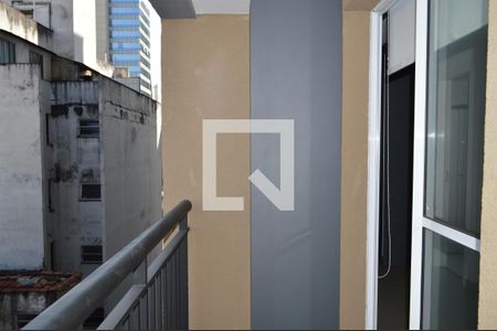 Apartamento à venda com 27m², 1 quarto e sem vagaVaranda