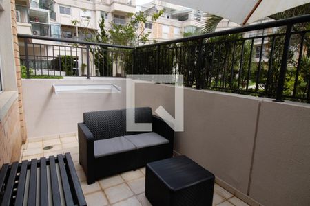 Varanda gourmet de apartamento para alugar com 2 quartos, 75m² em Morumbi, São Paulo