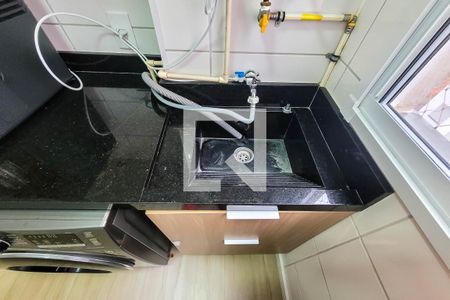 Apartamento para alugar com 40m², 2 quartos e 1 vaga Apartamento para alugar com 40m², 2 quartos e 1 vagaDetalhe da area de serviço