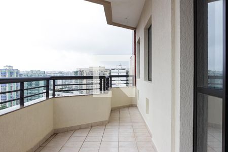 Varanda da Sala de apartamento para alugar com 3 quartos, 143m² em Barra da Tijuca, Rio de Janeiro