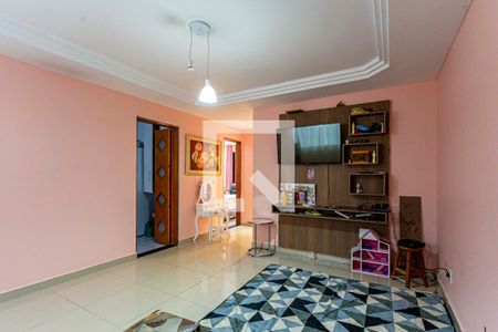 Sala de apartamento à venda com 2 quartos, 62m² em Parque São Vicente, Santo André