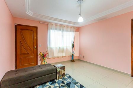 Sala de apartamento à venda com 2 quartos, 62m² em Parque São Vicente, Santo André