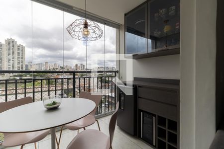 Varanda da Sala de apartamento à venda com 2 quartos, 69m² em Saúde, São Paulo