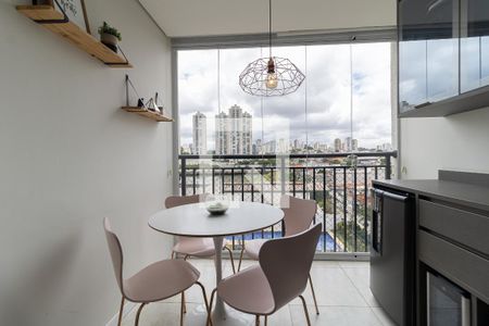 Varanda da Sala de apartamento à venda com 2 quartos, 69m² em Saúde, São Paulo