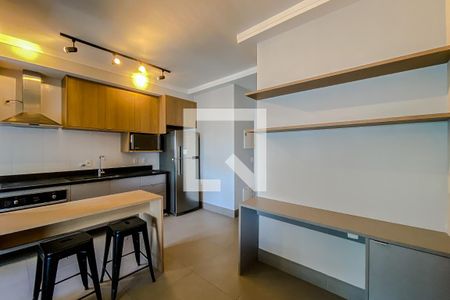 Apartamento para alugar com 55m², 1 quarto e 2 vagas Apartamento para alugar com 55m², 1 quarto e 2 vagasSala