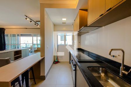 Apartamento para alugar com 55m², 1 quarto e 2 vagas Apartamento para alugar com 55m², 1 quarto e 2 vagasCozinha