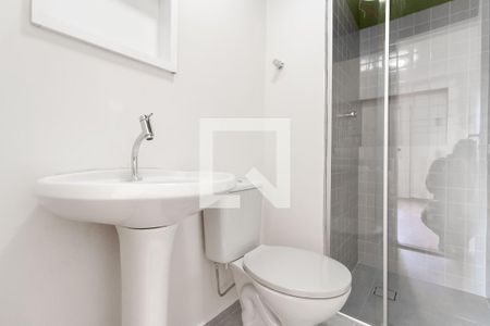 Banheiro Quarto Suíte de apartamento para alugar com 1 quarto, 32m² em Consolação, São Paulo