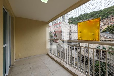 Varanda da Sala de apartamento para alugar com 2 quartos, 70m² em Vila Isabel, Rio de Janeiro