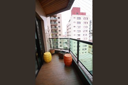varanda sala de apartamento à venda com 4 quartos, 142m² em Vila Pauliceia, São Paulo