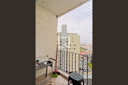 Varanda de apartamento à venda com 2 quartos, 57m² em Vila Mangalot, São Paulo
